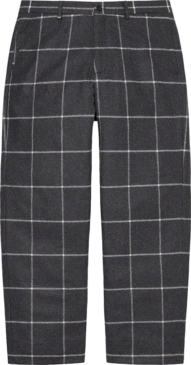 Windowpane Wool Trouser view 4